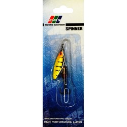 Блешня на хижу рибу, обертова, EOS S0005В, вага 4г, колір GS451074